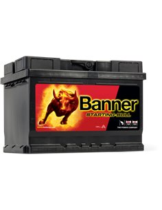 BANNER Starting Bull 12V 60Ah 480A - Borna Normala (dreapta +)
