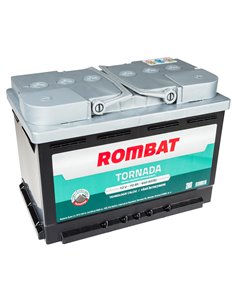 ROMBAT TORNADA 12V 70Ah 640A - Borna Normala (dreapta +)