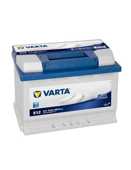 VARTA Blue Dynamic 12V 74Ah 680A - Borna Inversa (stanga +)