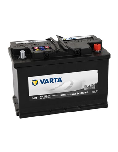 VARTA PROMOTIVE BLACK 12V 100Ah 720A - Borna Normala (dreapta +)