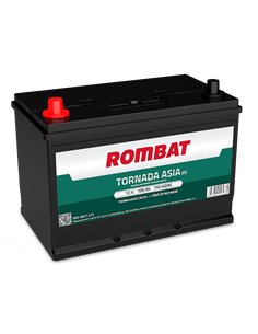 ROMBAT TORNADA ASIA 12V 100Ah 750A - Borna Inversa (stanga +)