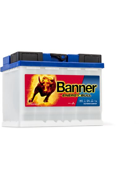 BANNER Energy Bull 12V 60Ah - Borna Normala (dreapta +)