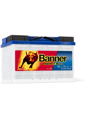 BANNER Energy Bull 12V 80Ah - Borna Normala (dreapta +)