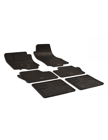 SET COVORASE AUTO CAUCIUC OPEL ZAFIRA B (2005-2010)-6 PCS
