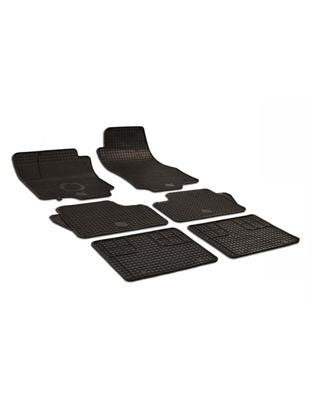 SET COVORASE AUTO CAUCIUC OPEL ZAFIRA B (2005-2010)-6 PCS