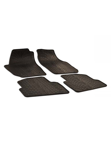 SET COVORASE AUTO CAUCIUC SKODA FABIA II (2007-2014)
