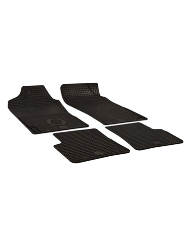 SET COVORASE AUTO CAUCIUC PEUGEOT 206 (1998-2012)