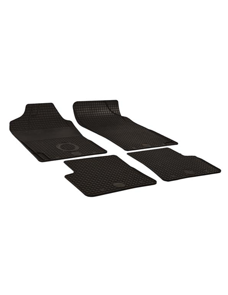 SET COVORASE AUTO CAUCIUC PEUGEOT 206 (1998-2012)