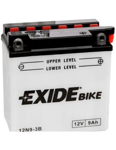 EXIDE Bike - moto - Conventional 12V 9Ah 90A - Borna Normala (dreapta +)
