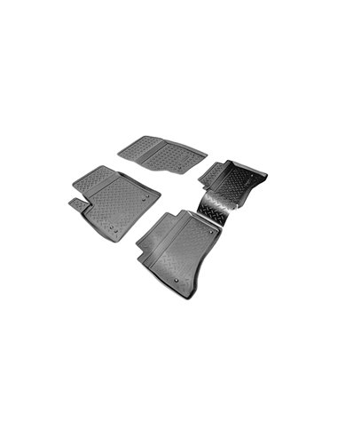 SET COVORASE AUTO CAUCIUC FIT VOLKSWAGEN TOUAREG (2002-2010) - 5 PCS