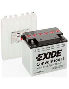 EXIDE CONVENTIONAL moto 12V 28Ah 280A - Borna Normala (dreapta +)