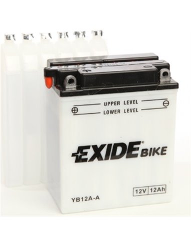 EXIDE Bike - moto - Conventional 12V 12Ah 165A - Borna Inversa (stanga +)