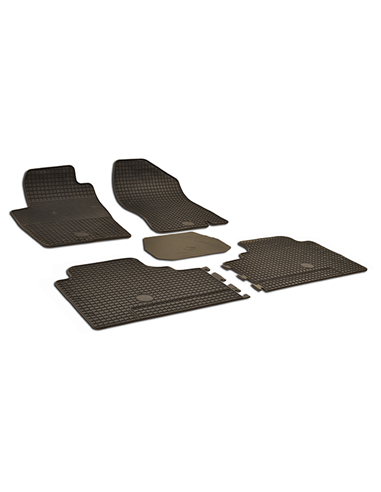 SET COVORASE AUTO CAUCIUC NISSAN NAVARA. PATHFINDER  (2007-2012) - 5 PCS