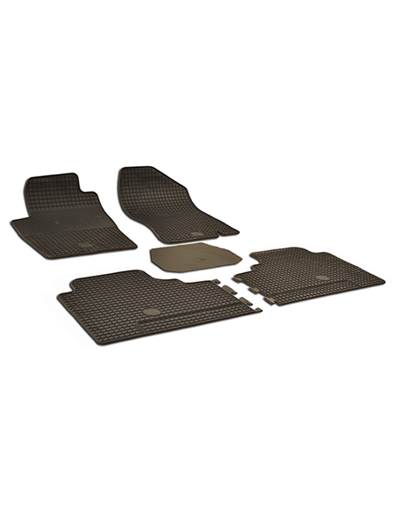 SET COVORASE AUTO CAUCIUC NISSAN NAVARA. PATHFINDER  (2007-2012) - 5 PCS