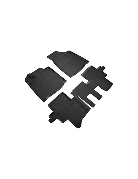 SET COVORASE AUTO CAUCIUC FIT NISSAN PATHFINDER (R52) 3D (2012-2020) (5 LOCURI) - 5 PCS