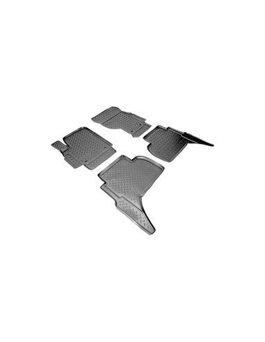 SET COVORASE AUTO CAUCIUC FIT VOLKSWAGEN AMAROK (2010-) - 4 PCS