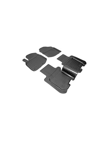 SET COVORASE AUTO CAUCIUC FIT HONDA JAZZ (GG) (2009-) - 5 PCS