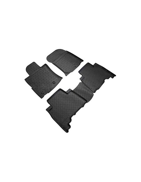 SET COVORASE AUTO CAUCIUC FIT TOYOTA LC-150 PRADO (J150) (2013-) (5 LOCURI)  LEXUS GX 460 (J15) (2013-)  - 5 PCS