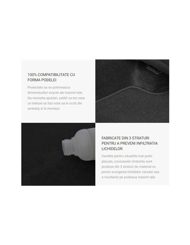 SET COVORASE AUTO MOCHETA SEAT EXEO  (2009-)