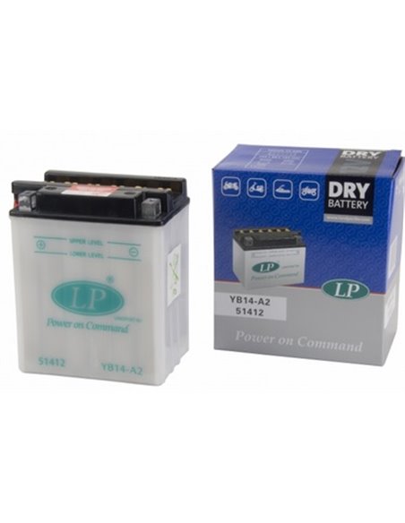 LANDPORT DRY Power on Command - moto 12V 14Ah - Borna Inversa (stanga +)