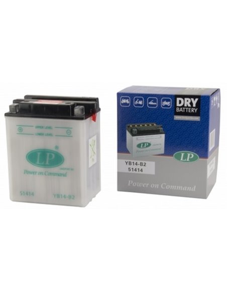 LANDPORT DRY Power on Command - moto 12V 14Ah - Borna Inversa (stanga +)