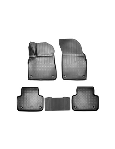 SET COVORASE AUTO CAUCIUC FIT AUDI Q8 3D (2018-) - 5 PCS