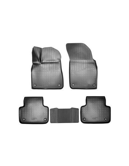 SET COVORASE AUTO CAUCIUC FIT AUDI Q8 3D (2018-) - 5 PCS