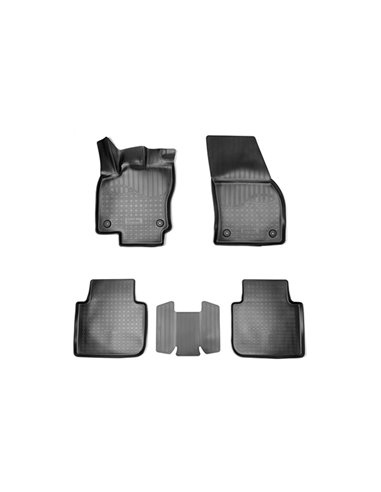 SET COVORASE AUTO CAUCIUC FIT SEAT TARRACO 3D (2018-) - 5 PCS