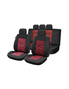 SET HUSE SCAUN PREMIUM LUX - ROSU