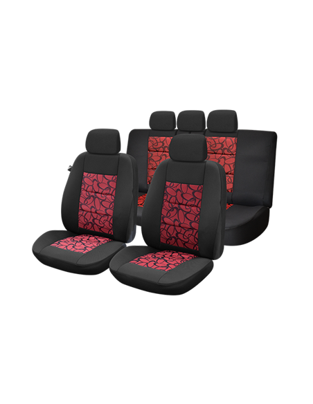 SET HUSE SCAUN PREMIUM LUX - ROSU