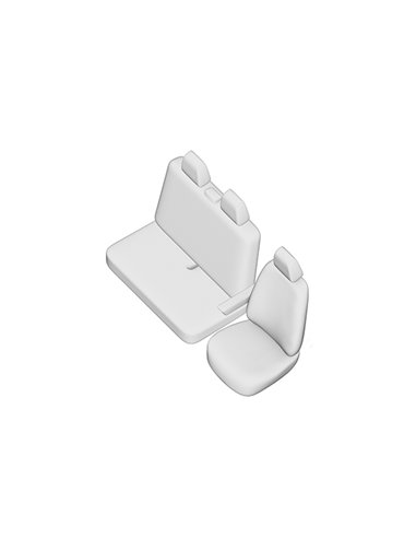 SET HUSE SCAUN VOLKSWAGEN T4 (2+1) TRANSPORTER VAN 1992-2003