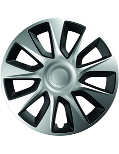 SET CAPACE ROTI 14' SILVER&BLACK STRATOS