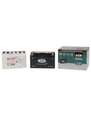 LANDPORT AGM Power on Command - moto START-STOP 12V 6.5Ah - Borna Inversa (stanga +)
