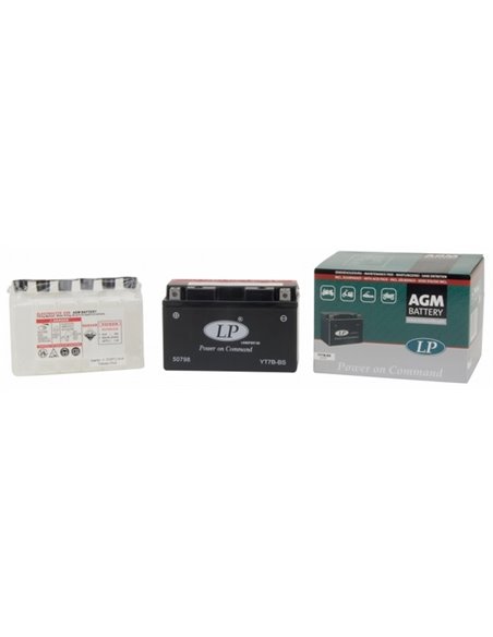 LANDPORT AGM Power on Command - moto START-STOP 12V 6.5Ah - Borna Inversa (stanga +)