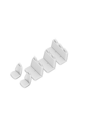 SET HUSE SCAUN OPEL VIVARO (8+1) 2001-2014