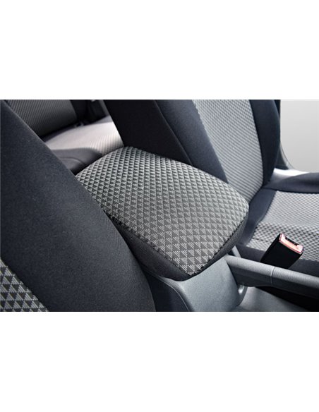 SET HUSE SCAUN VOLKSWAGEN PASSAT B7 SEDAN 2011-2014 (BANCHETA FRACTIONATA) CU TETIERE SPATE IN FORMA DE L