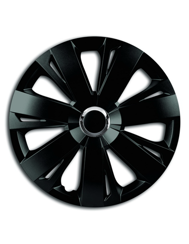 SET CAPACE ROTI 14' NEGRE CU INEL CROMAT ENERGY