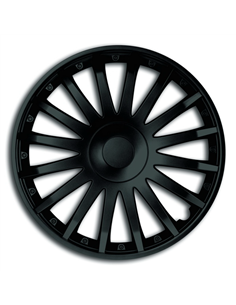 SET CAPACE ROTI 15' NEGRE CRYSTAL