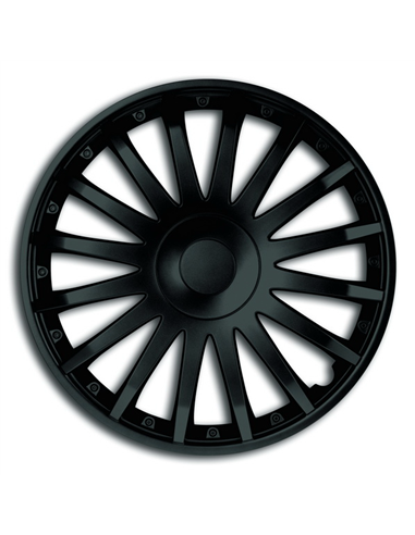 SET CAPACE ROTI 15' NEGRE CRYSTAL