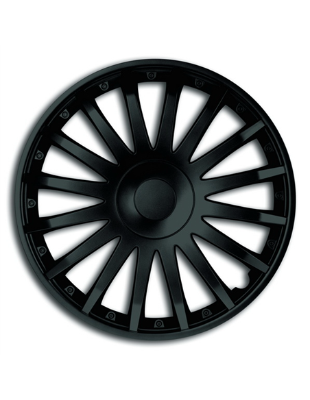 SET CAPACE ROTI 15' NEGRE CRYSTAL