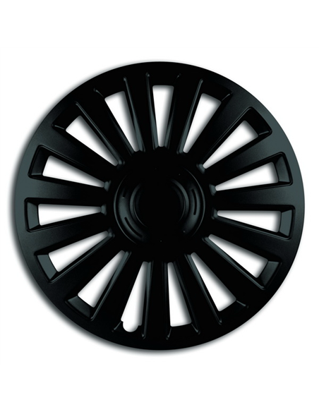 SET CAPACE ROTI 14' NEGRE LUXURY