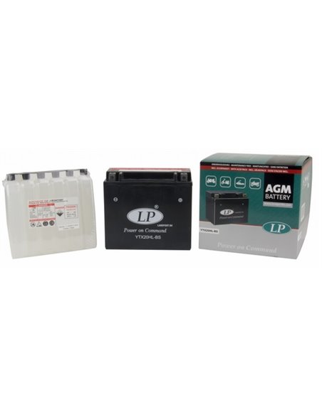 LANDPORT AGM Power on Command - moto START-STOP 12V 18Ah - Borna Normala (dreapta +)