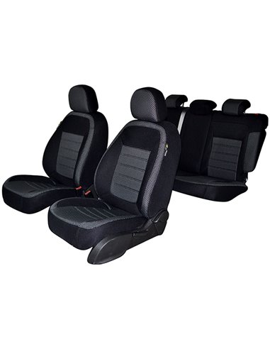 SET HUSE SCAUN FIAT DOBLO PANORAMA 5 LOCURI 2001-2005 (BANCHETA FRACTIONATA)