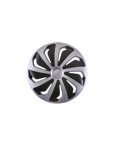 SET CAPACE ROTI 15' WIND SILVER&BLACK