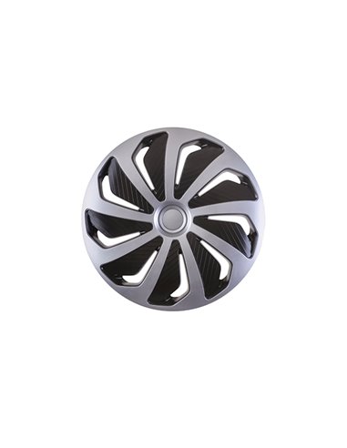 SET CAPACE ROTI 15' WIND SILVER&BLACK