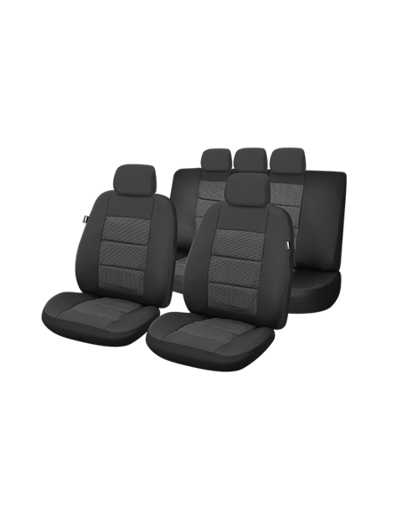 SET HUSE SCAUN PREMIUM LUX NEGRU UMB4