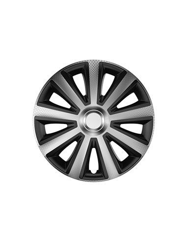 SET CAPACE ROTI 16' VR CARBON AVIATOR SILVER&BLACK