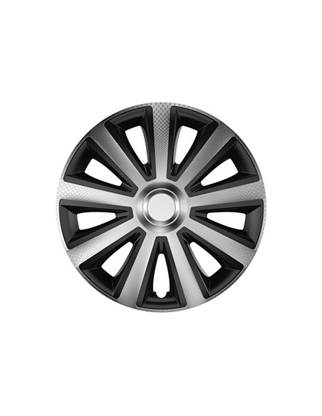 SET CAPACE ROTI 16' VR CARBON AVIATOR SILVER&BLACK