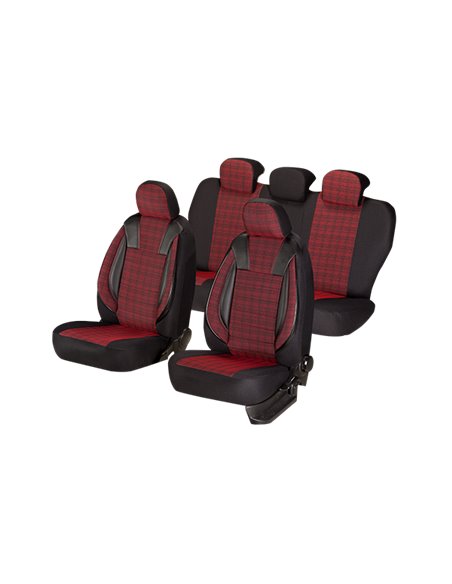 SET HUSE SCAUN LUXURY ROSU