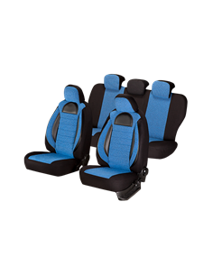SET HUSE SCAUN RACING ALBASTRU